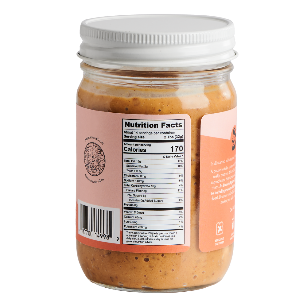 Beurre: Crunchy Date Peanut Butter (2 jars)