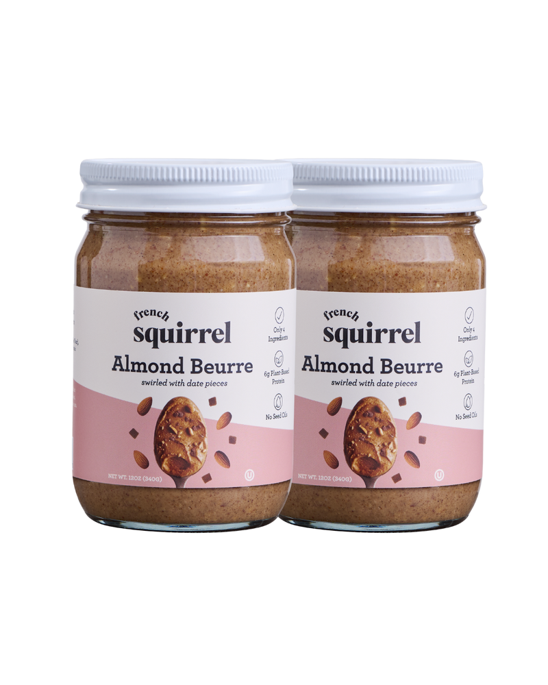 Beurre: Crunchy Date Almond Butter (2 JARS)