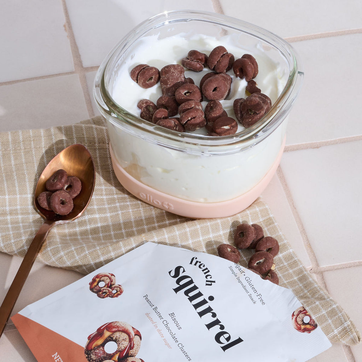 Dark Chocolate Peanut Butter | yogurt