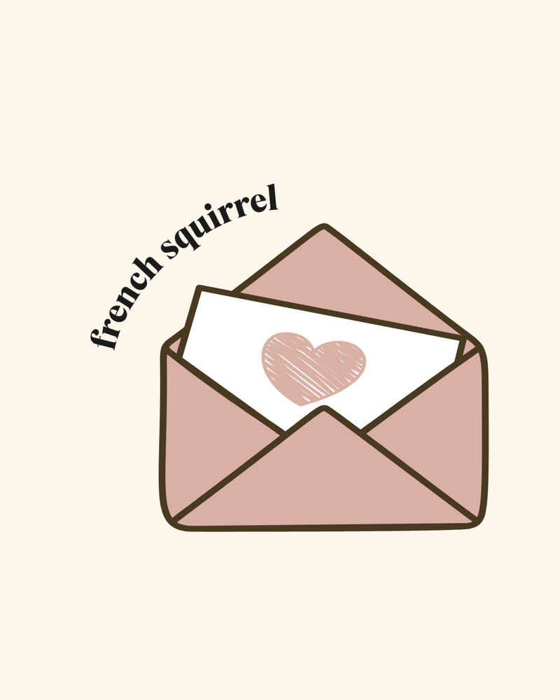 French Squirrel Gift Card