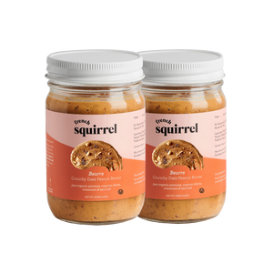 Beurre: Crunchy Date Peanut Butter (2 JARS)